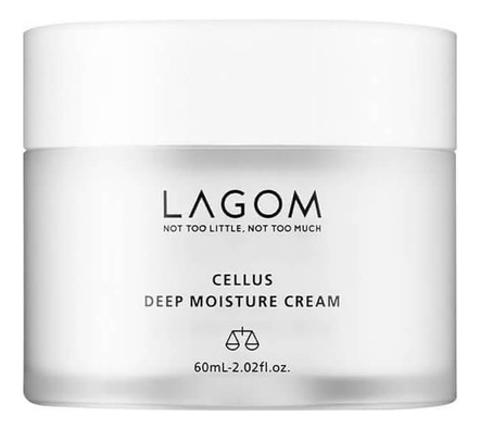 LAGOM Глубокоувлажняющий крем для лица со стволовыми клетками Cellus Deep Moisture Cream 60мл