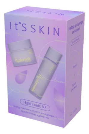 It's Skin Набор для лица V7 Hyaluronic (крем 50мл + тонер 150мл)