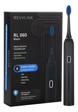 Revyline Электрическая зубная щетка Black RL 060