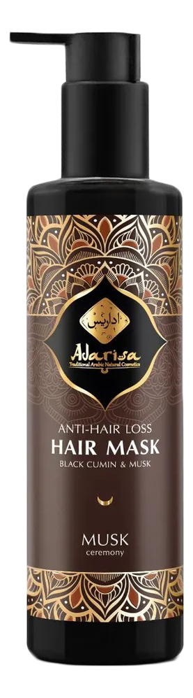 

Маска против выпадения волос с черным тмином и мускусом 250мл