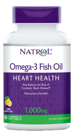 Natrol Биодобавка Omega-3 Fish Oil 1,000mg