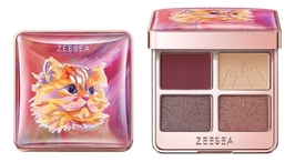 Палетка теней для век Tipsy Kitty Eyeshadow Quad 3,5г