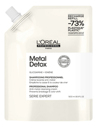 Очищающий крем-шампунь для волос Serie Expert Metal Detox Shampooing