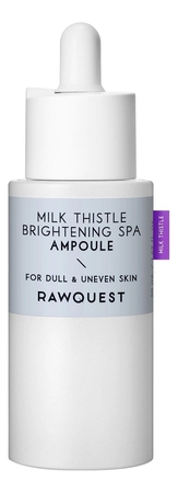 RAWQUEST Сыворотка для лица с экстрактом расторопши Milk Thistle Brightening Spa Ampoule