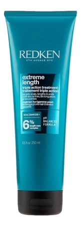 Redken Многофункциональная маска тройного действия Extreme Length Triple Action Treatment 250мл