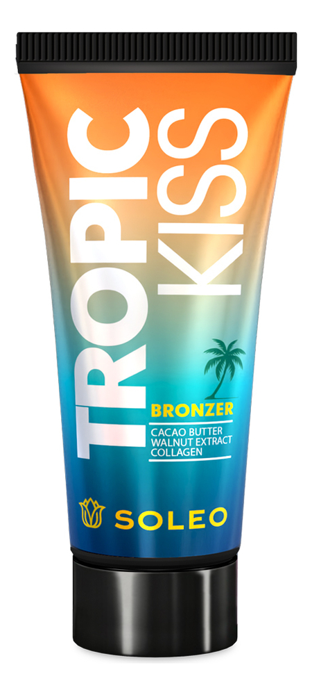 Soleo крем-бронзатор для загара в солярии с коллагеном tropic kiss ...