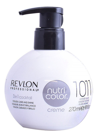 Revlon Professional Краска для волос Nutri Color Creme 1011 Intense Silver