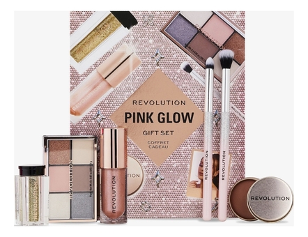 Makeup Revolution Набор для макияжа Pink Glow Get The Look Gift