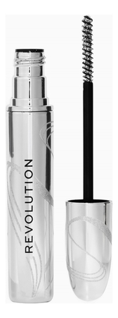 Makeup Revolution Верхнее покрытие для ресниц Metallic Muse Mascara Silver Glitter Top Coat 7мл