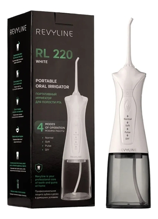 Revyline Портативный ирригатор для полости рта RL 220 White