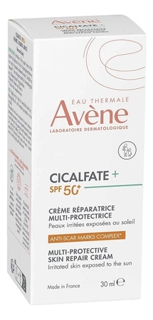 Avene Мультифункциональный крем для лица и тела Cicalfate+ Creme Reparatrice SPF50+ 30мл