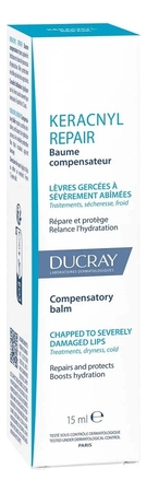 Ducray Восстанавливающий бальзам для губ Keracnyl Repair Baume Levres 15мл