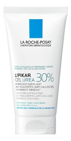 LA ROCHE-POSAY Увлажняющий гель для тела с 30% мочевины Lipikar Urea Gel 50мл