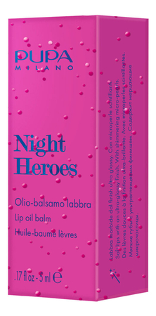 PUPA Milano Масло-бальзам для губ Night Heroes 5мл