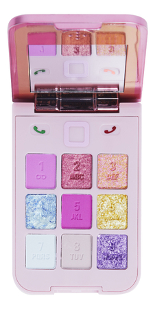 Makeup Revolution Палетка теней для век Y2K Baby Flip Phone Palette 2000s Calling 3,6г