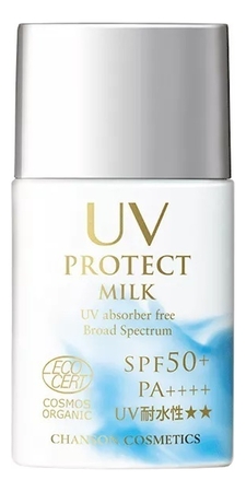 Chanson Cosmetics Солнцезащитная эмульсия-крем для лица и тела UV Protect Milk SPF50+ PA++++ 50г