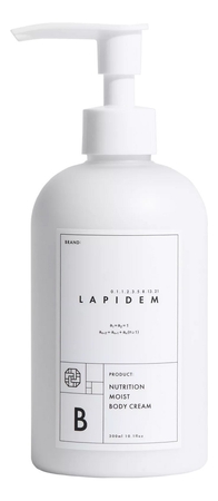 Lapidem Крем для тела Увлажнение и питание Nutrition Moist Body Cream 300мл