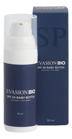 Evasion Солнцезащитный крем с тонирующим эффектом Bio Baby Botox SPF50 50мл