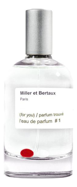 Miller et Bertaux L'Eau De Parfum No 1 Parfum Trouve Парфюмерная