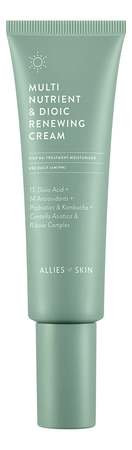 Allies of Skin Обновляющий мультинутриентный крем для лица с диоевой кислотой Multi Nutrient & Dioic Renewing Cream 50мл