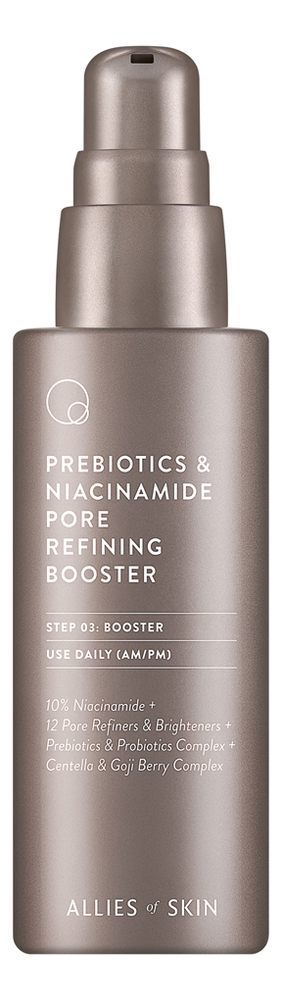 

Сыворотка-бустер для лица с пребиотиками и ниацинамидом Prebiotics & Niacinamide Pore Refining Booster 50мл