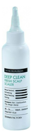 Derma Factory Сыворотка с AHA и BHA для жирной кожи головы Deep Clean Fresh Scalp Scalper 150мл