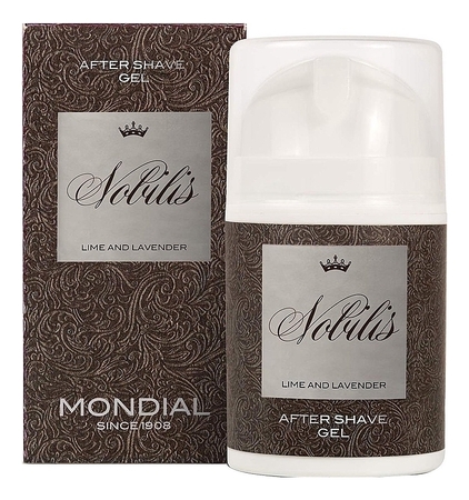 Mondial Гель после бритья Nobilis After Shave Gel 50мл (лайм и лаванда)