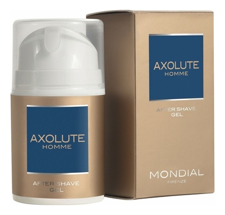 Mondial Гель после бритья Axolute After Shave Gel 50мл (цитрусовый и пряный аромат)