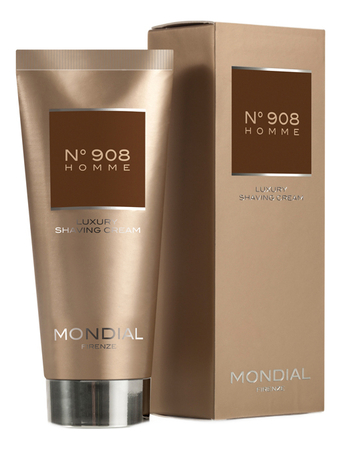 Mondial Крем для бритья No908 Homme Luxury Shaving Cream (шипровый и свежий аромат)