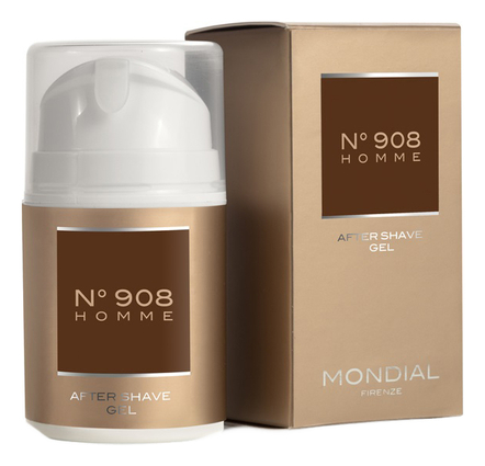 Mondial Гель после бритья No908 Homme After Shave Gel 50мл (шипровый и свежий аромат)