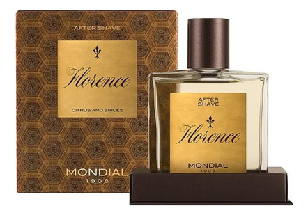 Mondial Лосьон после бритья Florence After Shave Lotion 100мл (древесно-амбровый аромат)