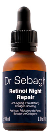 Dr. Sebagh Антивозрастная ночная сыворотка для лица с ретинолом Retinol Night Repair 30мл