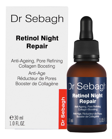 Dr. Sebagh Антивозрастная ночная сыворотка для лица с ретинолом Retinol Night Repair 30мл