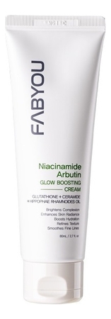 Fabyou Крем для сияния кожи лица с ниацинамидом и арбутином Niacinamide Arbutin Glow Boosting Cream 80мл