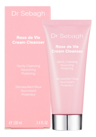 Dr. Sebagh Нежный очищающий крем для лица Rose Вe Vie Cream Cleanser 100мл