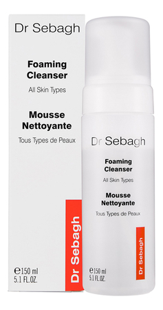 Dr. Sebagh Очищающая пенка для лица и шеи Foaming Cleanser 150мл