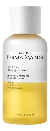 Medi-Peel Двухфазное средство для снятия макияжа Derma Maison 3 In1 Point Make-Up Remover 250мл