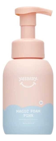 YESBABY Розовая магическая мыло-пена для рук Magic Foam Pink 300мл