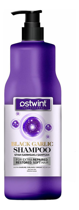 Шампунь для волос с экстрактом черного чеснока Hair Care Shampoo Black Garlic