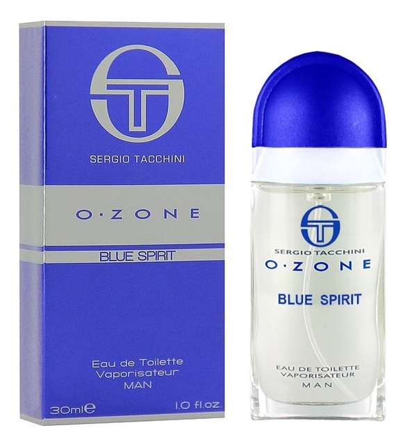 

Sergio Tacchini O'zone Blue Spirit for men: туалетная вода 30мл, Sergio Tacchini O'zone Blue Spirit For Men