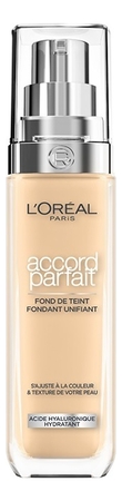 L'oreal Увлажняющий тональный крем для лица Accord Parfait Foundation 30мл