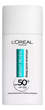 L'oreal Флюид для лица против пигментации Ниацинамид Bright Reveal SPF50+ 50мл