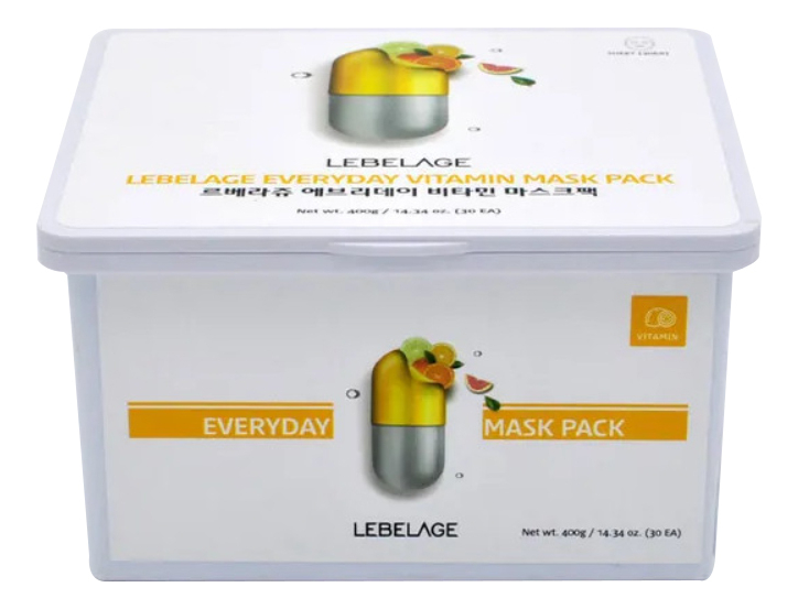 

Тканевая маска для лица с витаминами Dr. Capsule Vitamin Mask Pack 25мл: Маска 30шт, Тканевая маска для лица с витаминами Dr. Capsule Vitamin Mask Pack 25мл