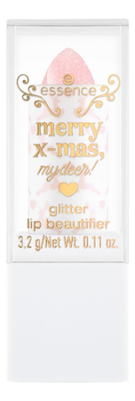 essence Бальзам для губ с глиттером Merry X-Mas, My Deer! Glitter Lip Beautifier 3,2г