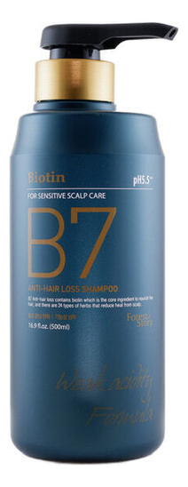 

Шампунь для волос против выпадения с биотином Forest Story B7 Anti-Hair Loss Shampoo: Шампунь 500мл, Шампунь для волос против выпадения с биотином Forest Story B7 Anti-Hair Loss Shampoo