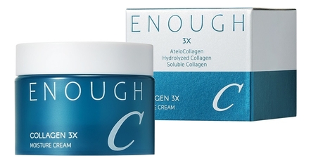 Enough Крем для лица с коллагеном Collagen 3X Moisture Cream 50г