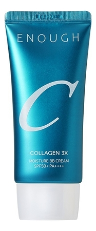 Enough BB крем для лица с коллагеном Collagen 3X Moisture Cream SPF50+ PA++++ 50г