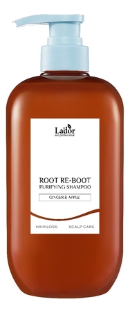 La`dor Шампунь с экстрактом стволовых клеток яблока и корня имбиря Root Re-Boot Purifying Shampoo