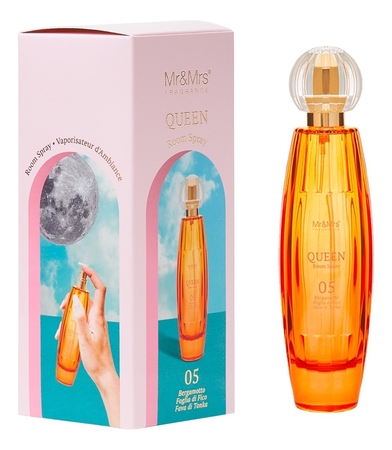 Mr & Mrs Fragrance Интерьерные духи Queen 05 100мл (бергамот, листья инжира, бобы тонка)