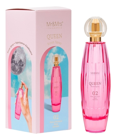 Mr & Mrs Fragrance Интерьерные духи Queen 02 100мл (флердоранж, роза, сандал)